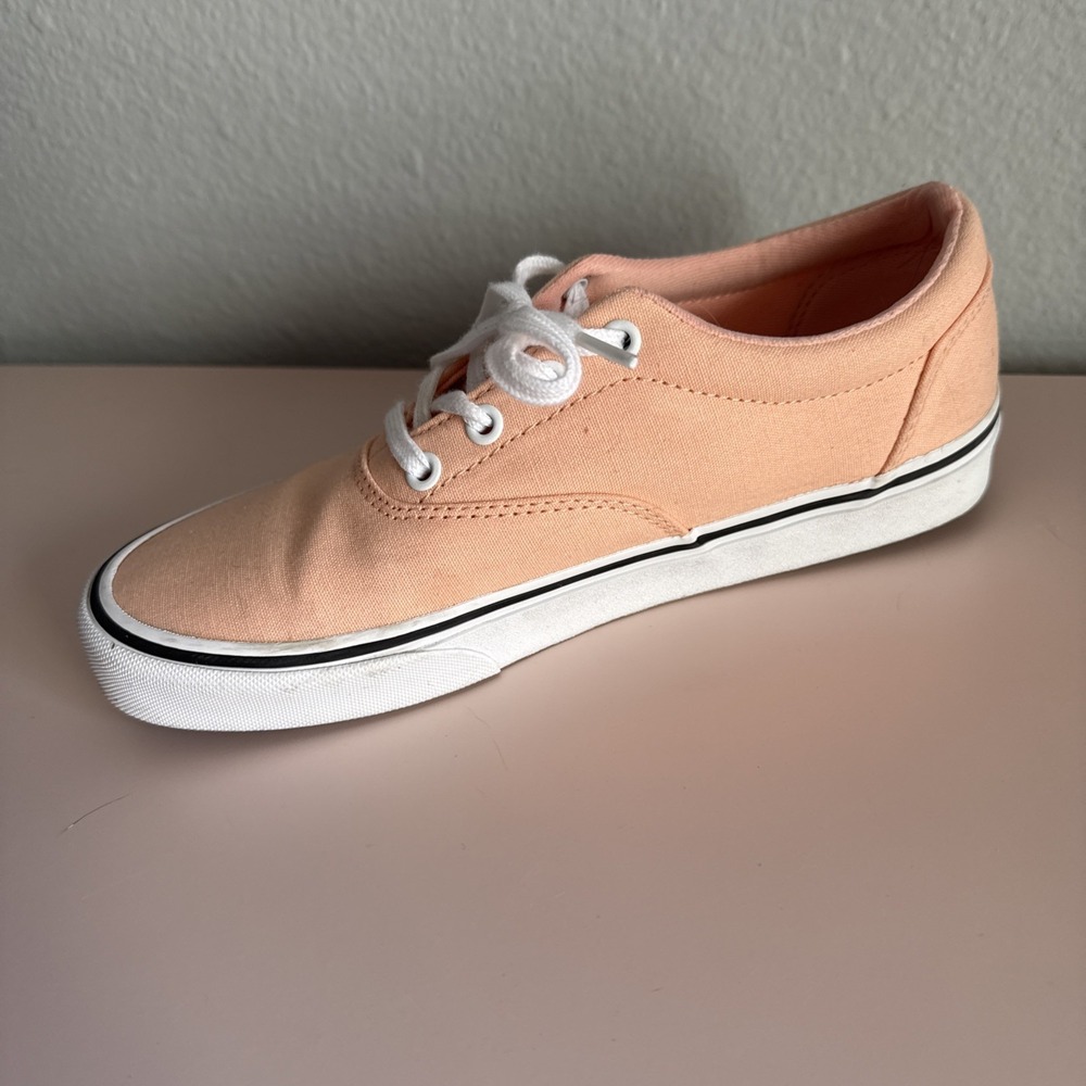VANS Doheny Classic Womens Lace Up Sneakers Size 8 Tropical Peach/Light Orange - Picture 4 of 7